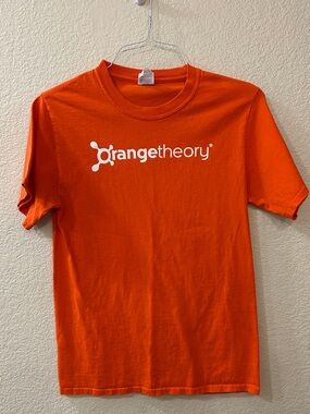Orangetheory Bright Orange Logo Short Sleeve Tee - Men